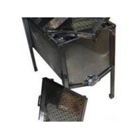 Стол пасечный (приспособление) для распечатывания сотов (1,5 м / 0,8 лист с плоской корзиной)