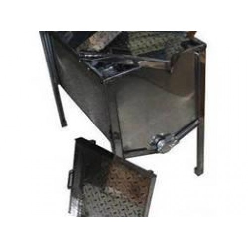 Стол пасечный (приспособление) для распечатывания сотов (1,5 м / 0,8 лист с плоской корзиной)